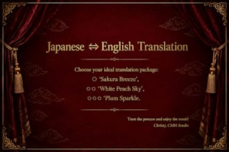 accurately translate japanese to english with cultural precision