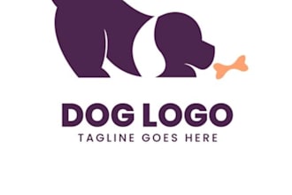 design modern pet, dog, bird or animal logo