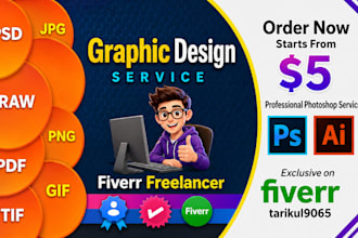 do any kind of adobe photoshop editing