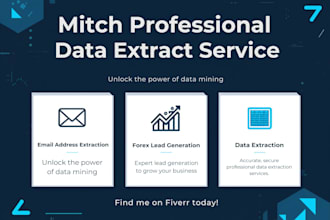 find email address, forex lead generation, data extract