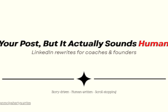 rewrite your linkedin post to sound human and engaging
