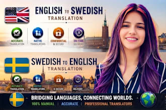 translate swedish to english or english to swedish translation