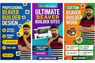 build or customize your wordpress website using beaver builder