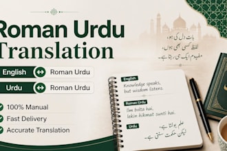convert roman urdu into english or urdu manually