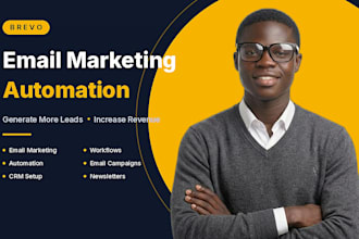 setup brevo email marketing automation workflows brevo campaigns and CRM