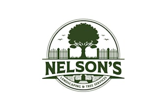 design corporate landscaping meets logo