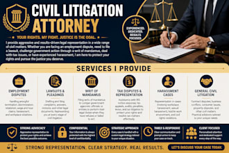 civil lawyer for employment disputes, lawsuits, writ of mandamus, tax,harassment