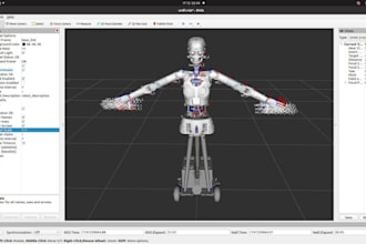 ros, cad to urdf  gazebo mujoco  issac sim navigation moveit