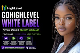 setup gohighlevel white label, custom domain and branded dashboard