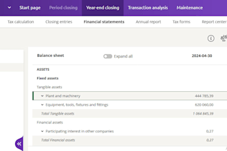 bookkeeping on spiris visma for swedish businesses