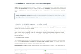 audit your mt4 mt5 forex ea and backtest for red flags and overfitting