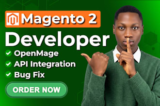 develop custom magento 2, openmage, PHP and rest API, shipping API integration