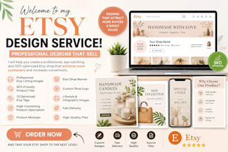 optimize your etsy shop with listing images, SEO, branding