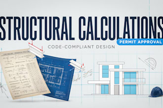 provide structural calculations for building permit approval