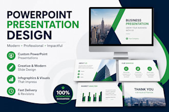 design a modern powerpoint presentation