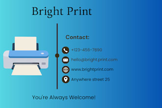 design a professional modern bussines card in canva