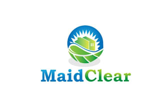 design professional custom maid clear logo