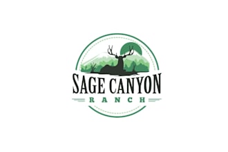 design motivation mountain dude ranch logo