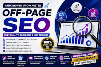 do SEO with high quality backlinks and link building