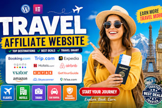 build automated travel affiliate marketing website with autoblog