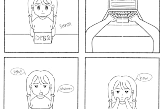 create your story into a comic panel