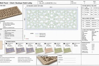 do furniture technical drawings, shop drawings, cnc drawings, manufacturing cad