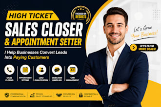 handle your sales closing and lead qualification