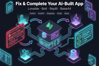 fix ai built app bugs in lovable, bolt and replit projects