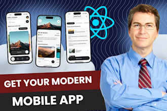 develop react native app for ios and android