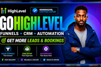 setup gohighlevel landing page real estate website ghl funnel systeme io website