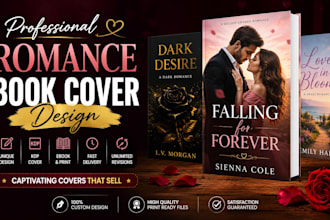 do romance book cover, book cover design, kdp book cover, modern book cover
