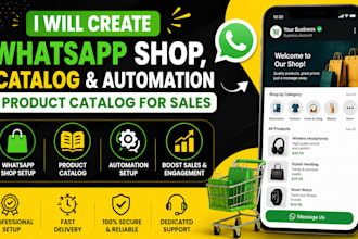 whatsapp shop catalogue automation product catalog for sales