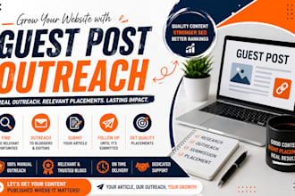 do manual guest post outreach and article submission