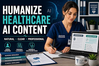 humanize ai nursing and healthcare content