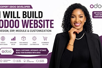 build odoo website design, odoo erp, odoo module, odoo customization