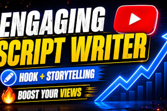 write engaging youtube scripts with storytelling