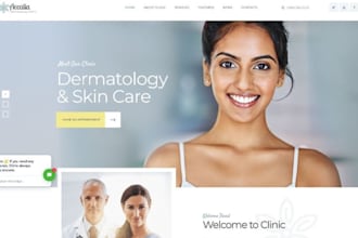 build wix booking website for plastic surgery skin care clinic aesthetic website