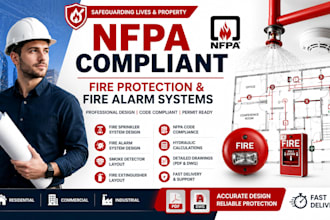 design nfpa compliant fire protection and fire alarm systems