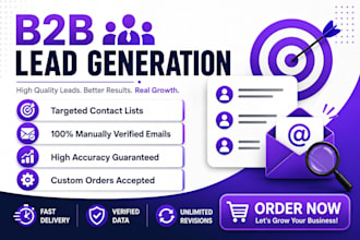 do b2b lead generation and prospect email list