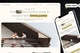 design a modern website UI UX in figma