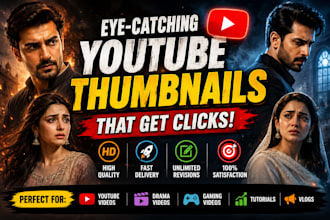 design professional youtube thumbnails in canva