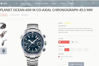 design squarespace watch maker website collection website portfolio website