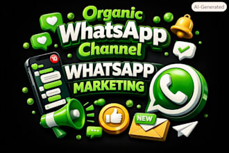 organic whatsapp channel promotion whatsapp promotion