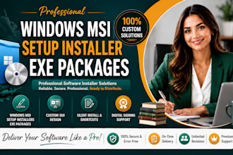 do windows msi setup installerexe packages installshield