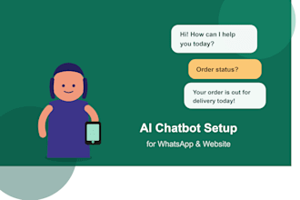 setup ai chatbot for your business website or whatsapp