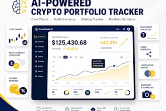 build an ai powered crypto portfolio tracker web app
