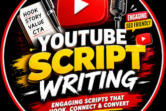 write your script for youtube, other platforms if you need