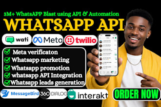 setup wati twilio whatsapp api automation and bulk messaging