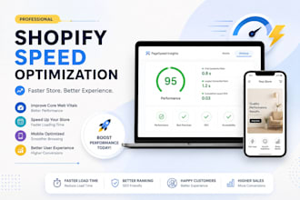 optimize shopify speed and improve core web vitals