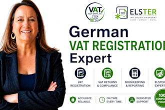 register your german vat number with elster and finanzamt